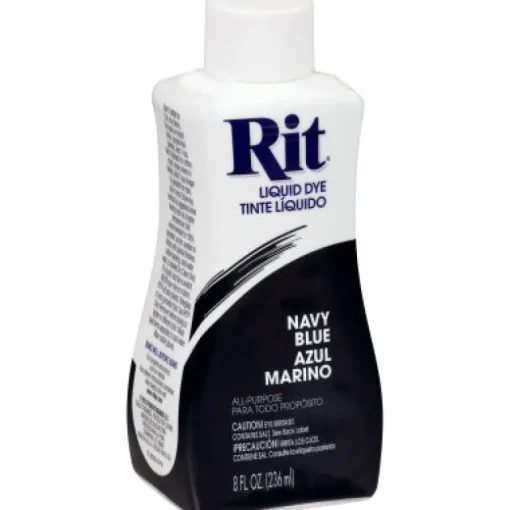 Rit 88300 8 Oz Navy Blue Liquid Dye (Pack of 12)