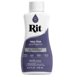 Rit 88300 8 Oz Navy Blue Liquid Dye (Pack of 12)