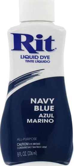 Rit 88300 8 Oz Navy Blue Liquid Dye (Pack of 12)