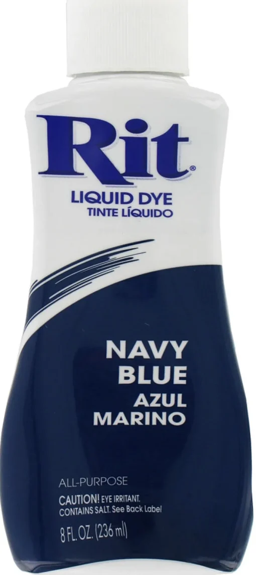 Rit 88300 8 Oz Navy Blue Liquid Dye (Pack of 12)