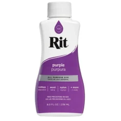 Rit 88130 8 Oz Purple Liquid Dye (Pack of 12)