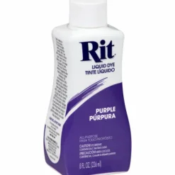 Rit 88130 8 Oz Purple Liquid Dye (Pack of 12)