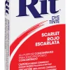 Rit 5 1 Oz Scarlet Rit Powder Dye (Pack of 6)