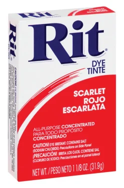 Rit 5 1 Oz Scarlet Rit Powder Dye (Pack of 6)