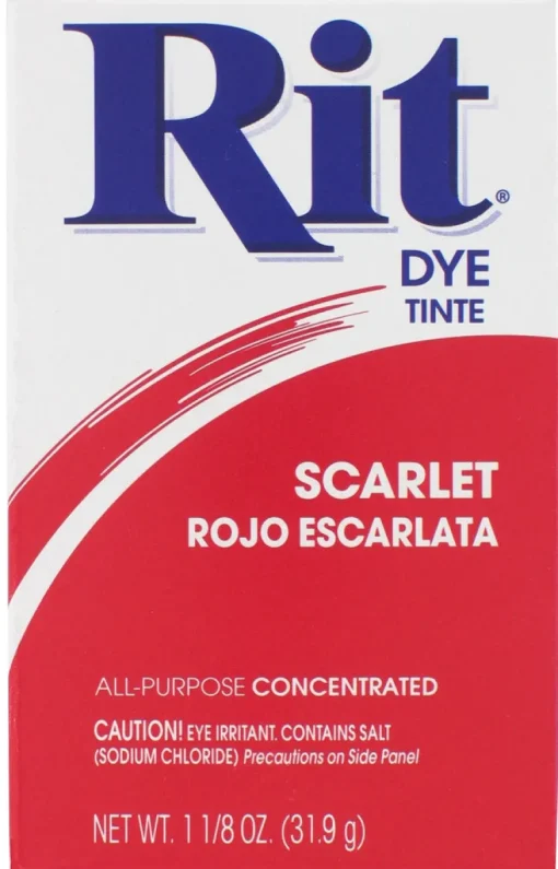 Rit 5 1 Oz Scarlet Rit Powder Dye (Pack of 6)