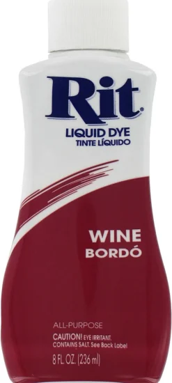 Rit 88100 8 Oz Wine Liquid Dye (Pack of 12)