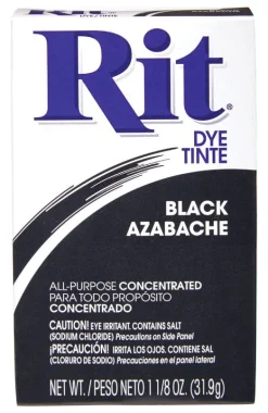 Rit Black For Fabric Dye (Pack of 6)