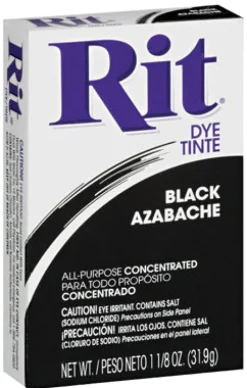Rit Black For Fabric Dye (Pack of 6)