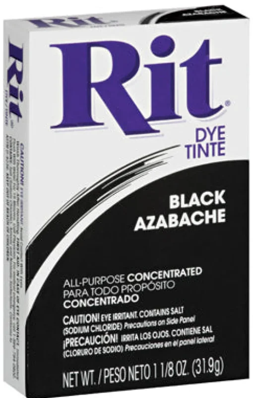 Rit Black For Fabric Dye (Pack of 6)