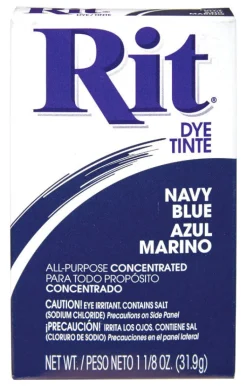 Rit Navy Blue For Fabric Dye (Pack of 6)