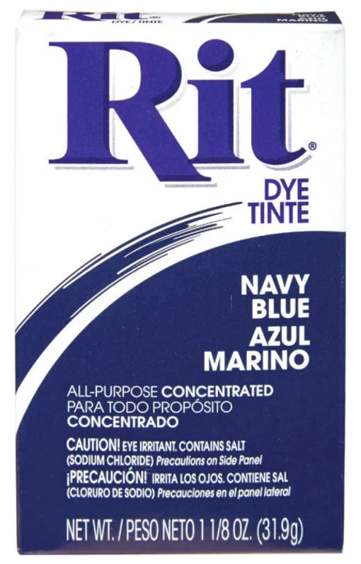 Rit Navy Blue For Fabric Dye (Pack of 6)