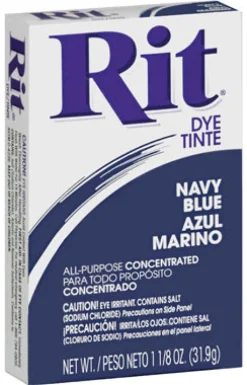 Rit Navy Blue For Fabric Dye (Pack of 6)