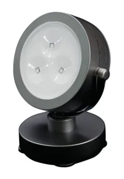 Rite Lite 3 in. L Silver Plug-In LED Accent Light 58 lm