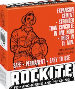 Rockite 10001 1 Lb Rockite® Fast-Setting Cement (Pack Of 12)