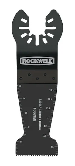 Rockwell Sonicrafter 1-3/8 in. L Steel Wood End Cut Blade 3 pk
