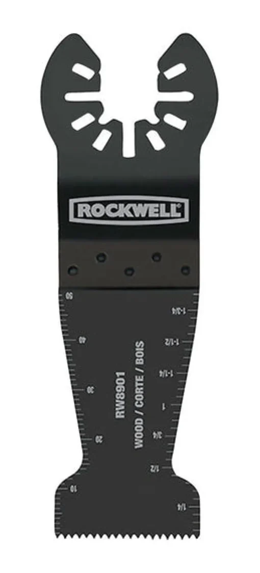 Rockwell Sonicrafter 1-3/8 in. L Steel Wood End Cut Blade 3 pk