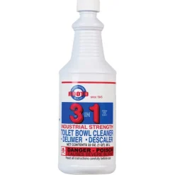 Rooto 3-in-1 Fresh Pine Scent Toilet Bowl Cleaner and Delimer (Pack of 12)
