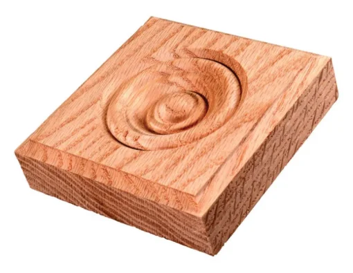 ROSETTE RTB35OAK 3.75" (Pack of 10)