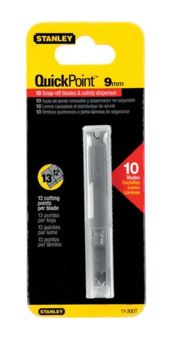 Rplcmt Snap Bld 9Mm 3Pk