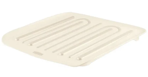 Rubbermaid 1.3 in. H x 15.3 in. W x 14.3 in. L Plastic Dish Drainer Bisque