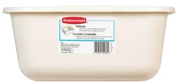 Rubbermaid 12.6 in. W x 14.5 in. L Plastic Dishpan