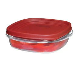 Rubbermaid 3 cups Clear Food Storage Container 1 pk