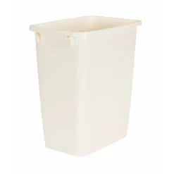 Rubbermaid 5.25 gal Bisque Plastic Wastebasket