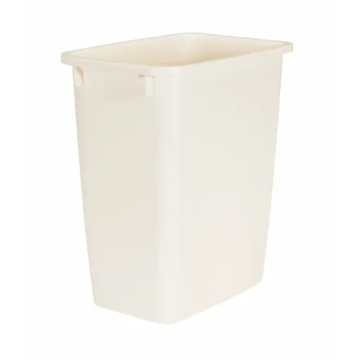 Rubbermaid 5.25 gal Bisque Plastic Wastebasket