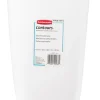Rubbermaid 3.5 gal. White Open Top Wastebasket (Pack of 6)
