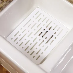 Rubbermaid 12.7 in. W X 15.9 in. L Plastic Sink Mat