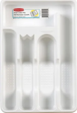 Rubbermaid 1.75 in. H X 9 in. W X 13.5 in. D Plastic Cutlery Tray