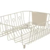 Rubbermaid 5.9 in. H x 13.8 in. W x 17.6 in. L Steel Dish Drainer Bisque (Pack of 6)