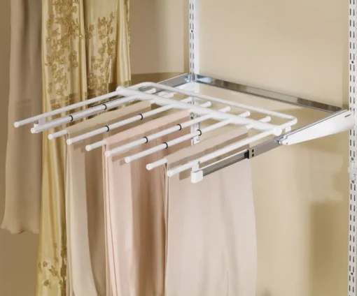 Rubbermaid 2.25 in. H X 20.13 in. W X 16.5 in. L Pants Rack