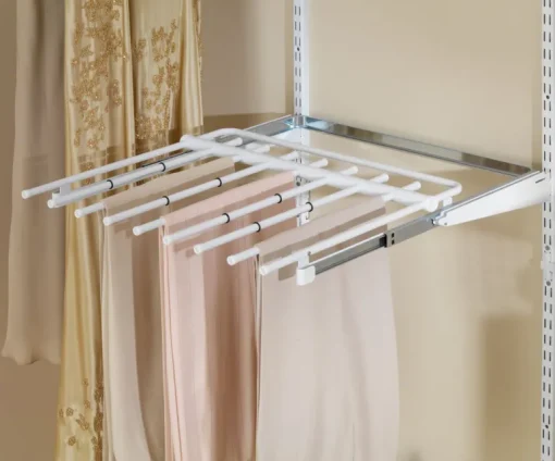 Rubbermaid 2.25 in. H X 20.13 in. W X 16.5 in. L Pants Rack