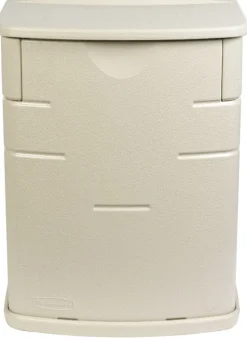 Rubbermaid 6 in. W Sandstone Resin Deck Box 2.6 gal