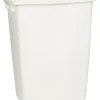 Rubbermaid 36 qt. Bisque Rectangular Wastebasket