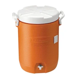 Rubbermaid Water Cooler 5 gal. Orange/White