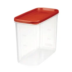 Rubbermaid Clear Base Comfortable Grip Dry Food Storage Container 16 Cups Capacity
