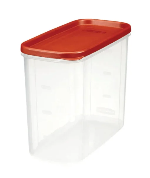 Rubbermaid Clear Base Comfortable Grip Dry Food Storage Container 16 Cups Capacity