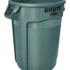 Rubbermaid Commercial BRUTE 32 gal. Plastic Brute Refuse Can (Pack of 6)