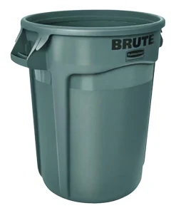 Rubbermaid Commercial BRUTE 32 gal. Plastic Brute Refuse Can (Pack of 6)