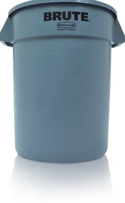 Rubbermaid Commercial BRUTE 32 gal. Plastic Brute Refuse Can (Pack of 6)