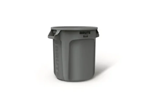 Rubbermaid Commercial BRUTE 10 gal. Plastic Brute Refuse Can (Pack of 6)