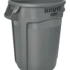 Rubbermaid Commercial FG263200GRAY 32 Gallon Gray Brute?� Container (Pack of 6)
