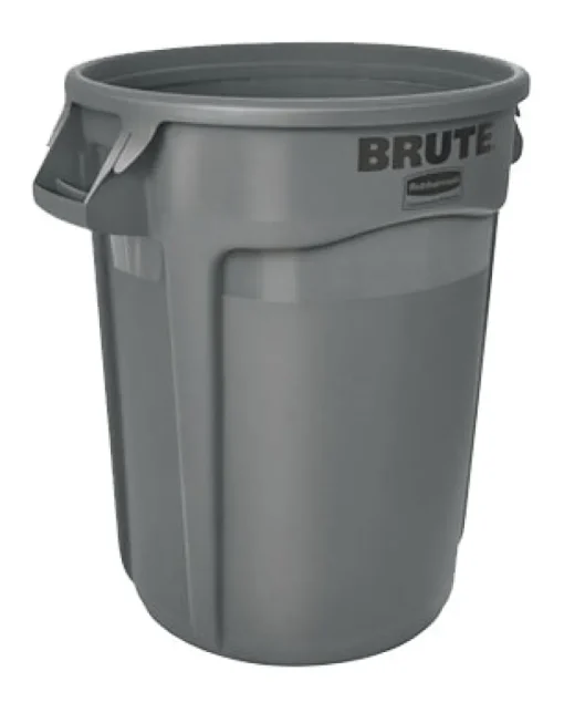 Rubbermaid Commercial FG263200GRAY 32 Gallon Gray Brute?� Container (Pack of 6)