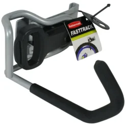 Rubbermaid FastTrack Black Steel Vertical Bike Rack 6.6 L x 7.5 H x 3.1 W in.