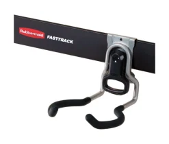 Rubbermaid FastTrack Satin Nickel Steel Wall Mount Power Tool Holder 50 lbs.