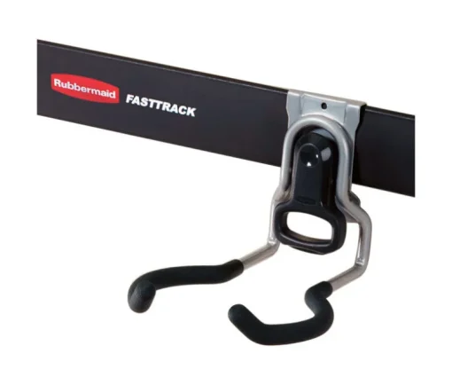 Rubbermaid FastTrack Satin Nickel Steel Wall Mount Power Tool Holder 50 lbs.
