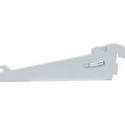 Rubbermaid Heavy Duty FastTrack White Steel Adjustable Mount Shoe Bracket 7-1/8 in. L