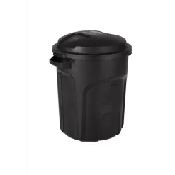 Rubbermaid Roughneck 20 gal. Plastic Garbage Can Lid Included (Pack of 6)